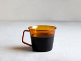 Kinto | Cast Amber Glass with Handle