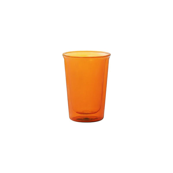 Kinto | Cast Amber Double Wall Glass